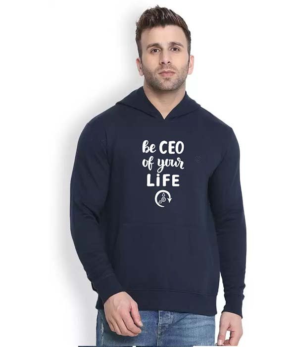 be ceo of your life hoodies for men's and boys on bigmunks blue