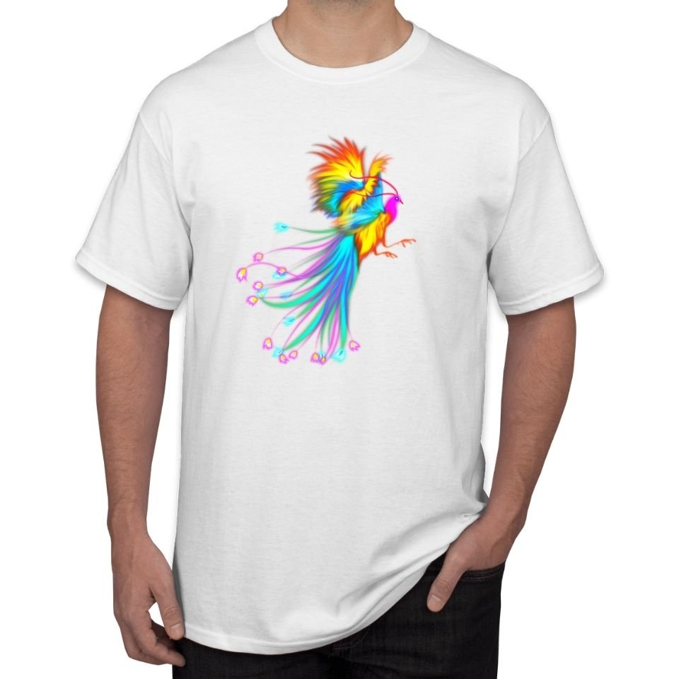 Buy Holi Colored Phynix Printed T-shirts Online At 75% Discount | BigMunks
